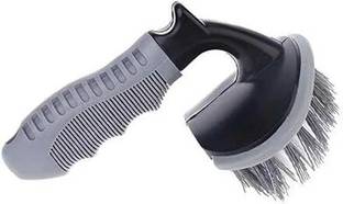 NAKSHT Car Tyre Cleaning Brush Scrubber with Antislip Handle 1 ml Wheel Tire Cleaner