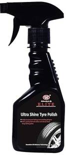 UE Alloy Tyre Polish - Long Lasting, Repels Dirt, Non-Greasy, Bike & Car 200 ml Wheel Tire Cleaner