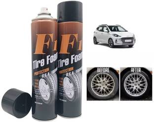 PRMAART TIRE FOAM CLEANER/ F1 WHEEL CLEANER SPRAY/ TIRE SHINER 650 ml Tire Cleaner FIHGQ 650 ml Wheel Tire Cleaner