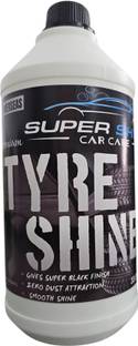 super shine car care Tyre Shiner Liquid Gel 1000 ml Wheel Tire Cleaner