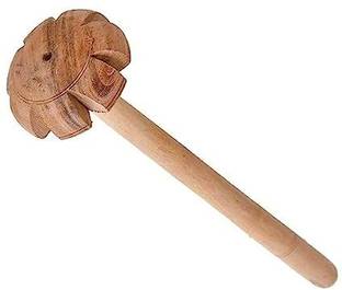 Nagda Wooden Hand Blender Wood Balloon Whisk