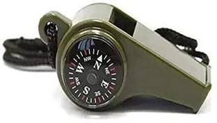 CAMPSOR Whistle Compass 3 in 1 Camping Hiking Emergency Survival Gear Whistle TK-4564 Squeeze Whistle