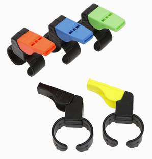COUGAR BOLT WHISTLE FINGER GRIP (Pack of 5) Plastic Whistle for Football Sports Shepherd Whistle
