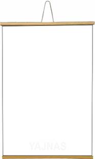 ShelfKing Non Magnetic Wooden 2X3 Feets, Roll-Up Wooden Whiteboard With 1 Premium Wooden Duster Combo Whiteboards and Duster Combos