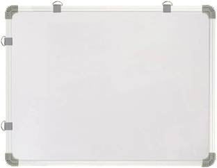 Lapmar Non Magnetic 2x3 Feet Whiteboard | Green Chalk Board Surface On Back Side | Nova Aluminium Frame Finishing | Best For Home, Office & Study Whiteboards and Duster Combos