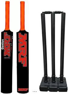 KP FITZONE fitness combo of new stump set full size with PVC plastic cricket bat full size