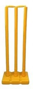 FAIRBIZPS Cricket Stumps with Stand Cricket Kit Plastic Wickets