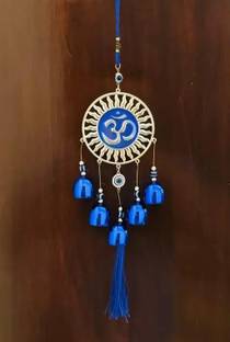 BZILO OM Evil Eye Wall Hanging for Good Luck Decoration Home Design May vary T2 Polyresin Windchime