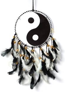 DULI Dream catcher Wind chime for Wall Hanging, Balcony & Garden Decoration Feather Dream Catcher
