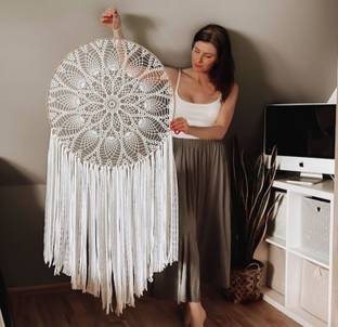 UVID ART AND CRAFT SUPPLIES Feather Dream Catcher