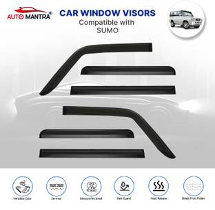 AUTOMANTRA For Non-convertibles Rear Wind Deflector