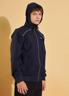 Dollar Lightweight Open Front Solid Men Wind Cheater