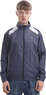 UNSULLY Solid Men Wind Cheater