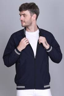 eWools Solid Men Wind Cheater