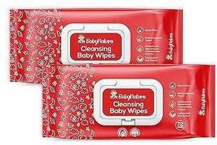 Babynaturo Cleansing Baby Wet Wipes (Pack of 2)