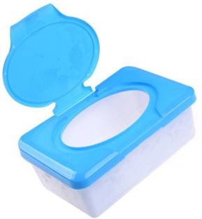 TINNY TOTS Reusable Refillable Baby Wet Wipes Storage Box Container
