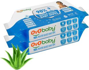 Oyo Baby Wipes for baby care, filled with Natural Aloe Vera & Vital Nutrients