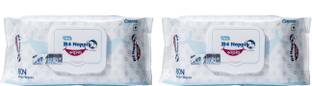 B4 Nappi Baby Wipes 80 Count x Pack of 2