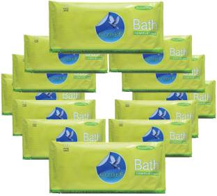 GLIDER Bed Bath Wipes, Enriched with Aloe Vera and Vitamin E ( Pack of 12