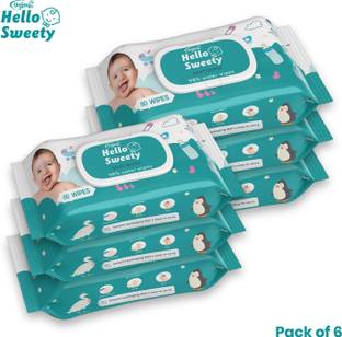 unijoy hello sweety baby wet wipes 98% water wipes