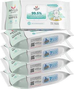 MYLO Baby 99.5% Pure Water, 4x Thicker, Unscented with 30% Extra Hydration
