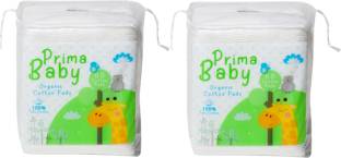 Prima Baby Cotton Pads Soft and Gentle Chemical-free Cotton - 180 Pieces