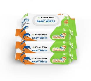 firstpea Soft Cleansing Baby Wipe Extra Thick Moist Wet Wipes For Baby Pack Of 3