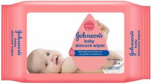 JOHNSON'S BABY Skincare Wipe Cleansing (20 Pieces)
