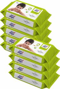 Little Angel Super Soft Cleansing Baby Wipes, 648 Count,Pack of 9, 72 count/pack
