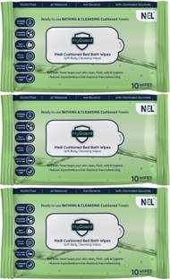 MyGuard Bed Bath Adult Wipes For Body Sponging And Cleansing