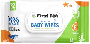 firstpea Soft Cleansing Baby Wipe Extra Thick & Moist Wet Wipes for Baby