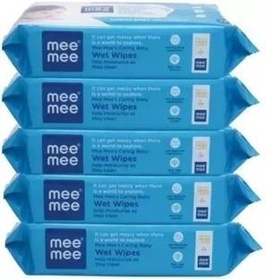 MeeMee Caring Baby gentle Wet Wipes with Aloe Vera (72 pcs)