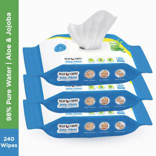 Miss & Chief by Flipkart Baby Wipes with Aloe Vera and Vitamin E