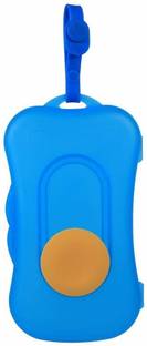 TINNY TOTS Baby Wet Wipes Storage Refillable Stroller Container With Baby Wet Wipes Combo