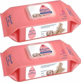 JOHNSON'S Baby skincare wipes (144 wipes)