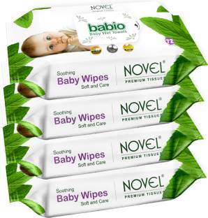 NOVEL Baby Wipes 72 Sheets/Pack