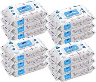 DIGNITY Poochie 100% Biodegradable Baby Wipes, 150 x 200 mm, 80 (Clear, Pack of 12, 960)