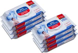 Morisons Baby Dreams 99% Pure Water Wipes - Pack of 6 -