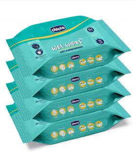 Chicco Baby Moisturizing Wet Wipes with Aloe Vera and Chamomile