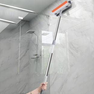 CHIFICA 3 in 1 Floor Scrub Brush Tiles Cleaning Brush with Long Handle 180° Rotate