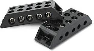 Hinox Electronics 30A 5 Way Heavy Screw Bakelite Terminal Connector Screw Strip Bakelite Wire Connector