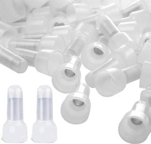 TAAPSEE CE2 Closed End Wire Crimp Connectors Protective Wire Crimp Cap Wire connectors 16-14AWG memory wire end caps Wire Connector
