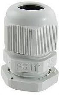rtsense PG11 Gland White 100 Pcs Sealed Fixed Wire Nylon Plastic PG Type Cable Gland IP68 Wire Connector