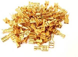 bse 6.4 FEMALE SLOT electrical brass terminal Wire Connector