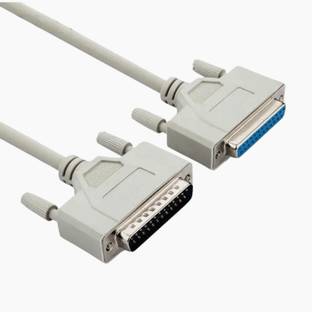Paruht DB25 Male to DB-25 Female (25-Pin) Serial Port Parallel Wire Parallel Connector Adapter Wire Connector