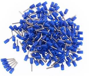 ERHIndia 500 Pcs Ferrule Copper Crimp Connectors E2508 Ferrule Copper Crimp Connectors Wire Connector