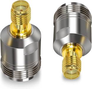 ABONIX RF Coaxial Adapter SMA to N-Type Connector N Female Adapter- Wire Connector