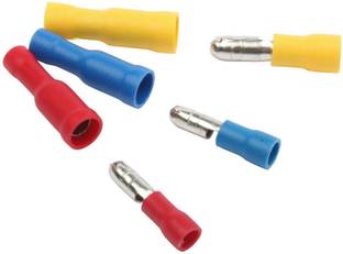 Hinox Electronics Male Female Insulated Bullet Wire Crimp Connector MPD1-156 FRD1-156, MPD2-156 FRD2-156, MPD5-195 FRD5-195 Wire Connector
