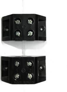 SEDCO 60 AMP 2 WAY Bakelite Connector Strip Wire Connector