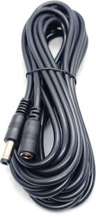 TAAPSEE 5 Meter 1Pack DC Power Extension Cable，DC 5.5mm x 2.1mm Power Adapter Cable Male to Female Power Extension Cable Wire Connector
